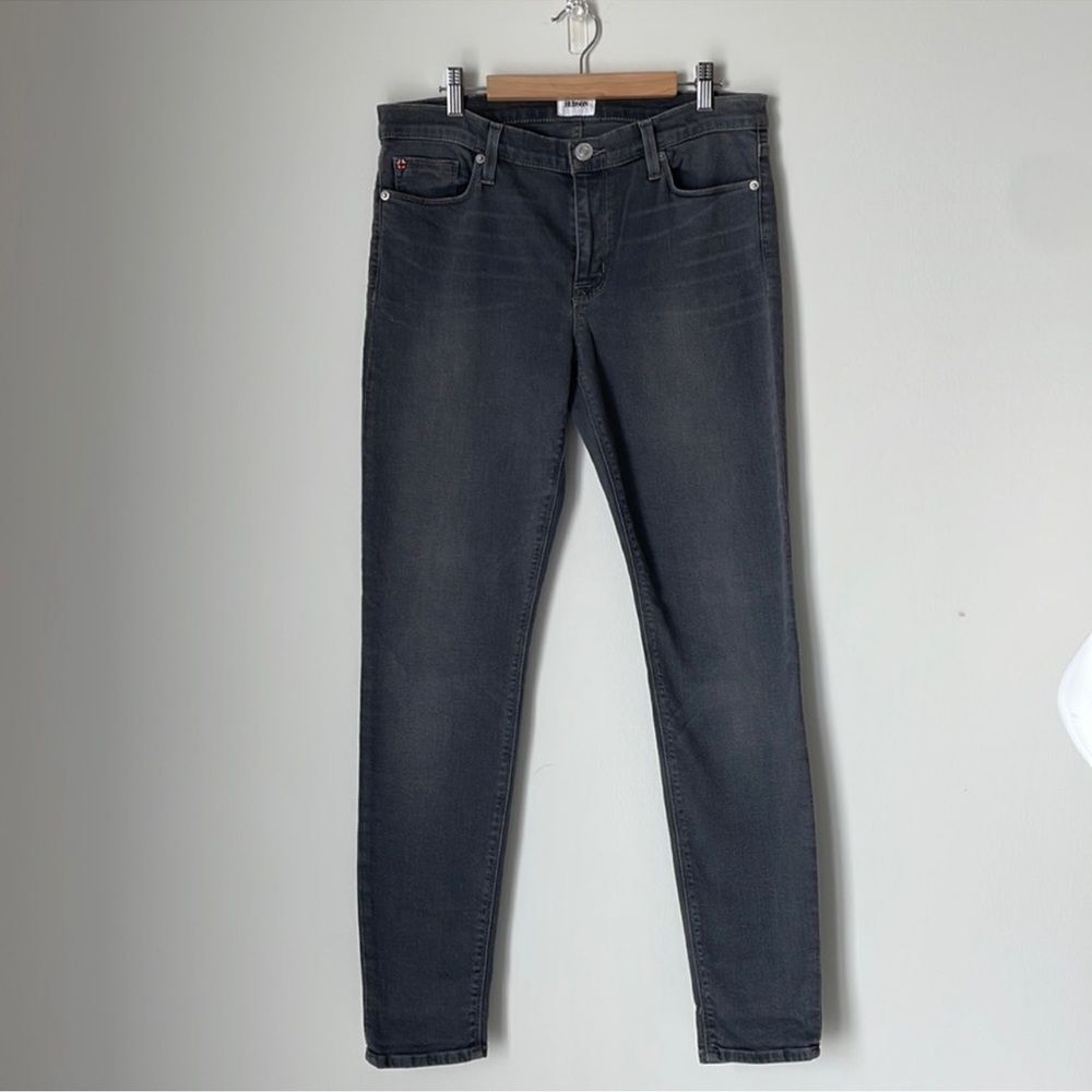 NWT HUDSON Gray Krista Pixie Low-rise Super Skinny Ankle Jean Size 26 - Picture 8 of 9